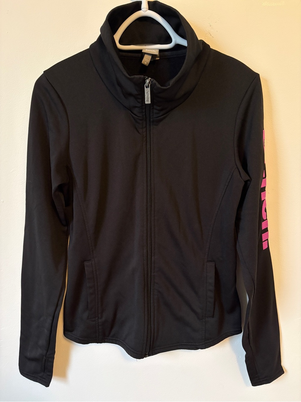 Bench Black Zip-Up Jacket size M